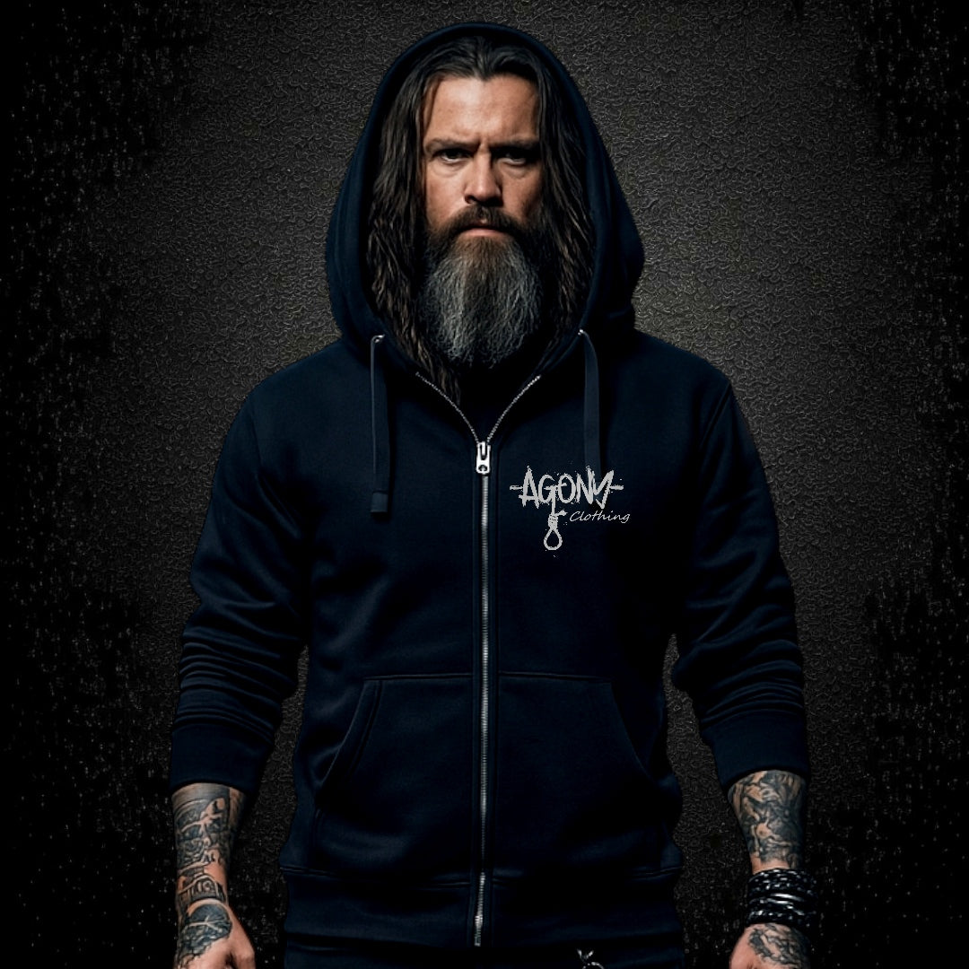 Sweat à capuche zippé