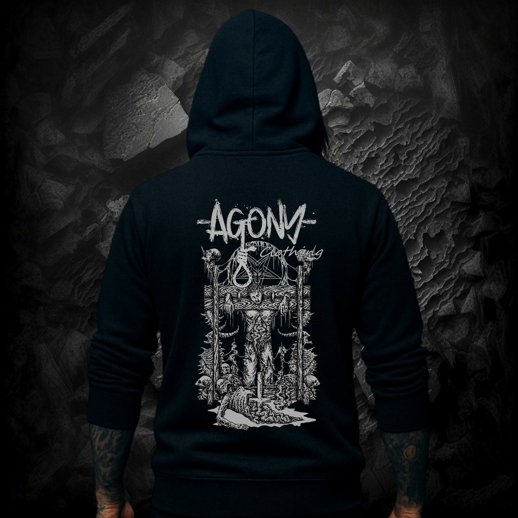 Sweat à capuche zippé